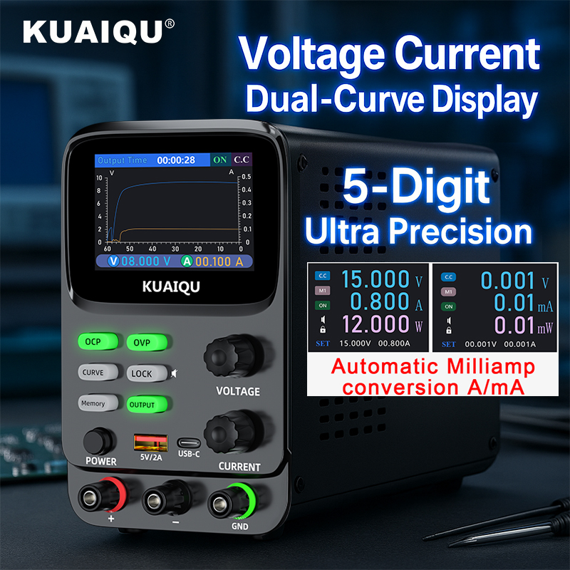 High Precision Dc Power Supply 30V 10A - KUAIQU 5-stellige ultrapräzise verstellbare Stromversorgung 30V