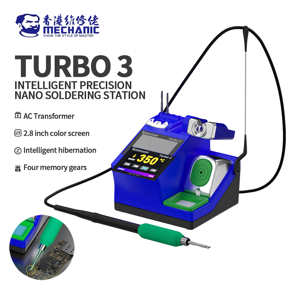 C210 Precision Soldering Station - MECHANIC Turbo 3 150 W Intelligente