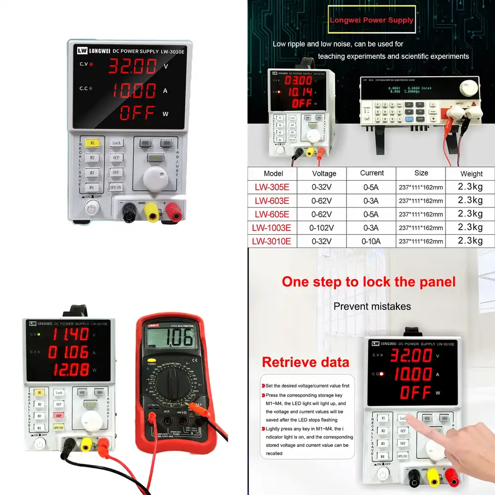 High Precision Dc Power Supply 30V 10A - Neues Produkt 30V 10A Einstellbares Hochpräzisions-Labornetzteil
