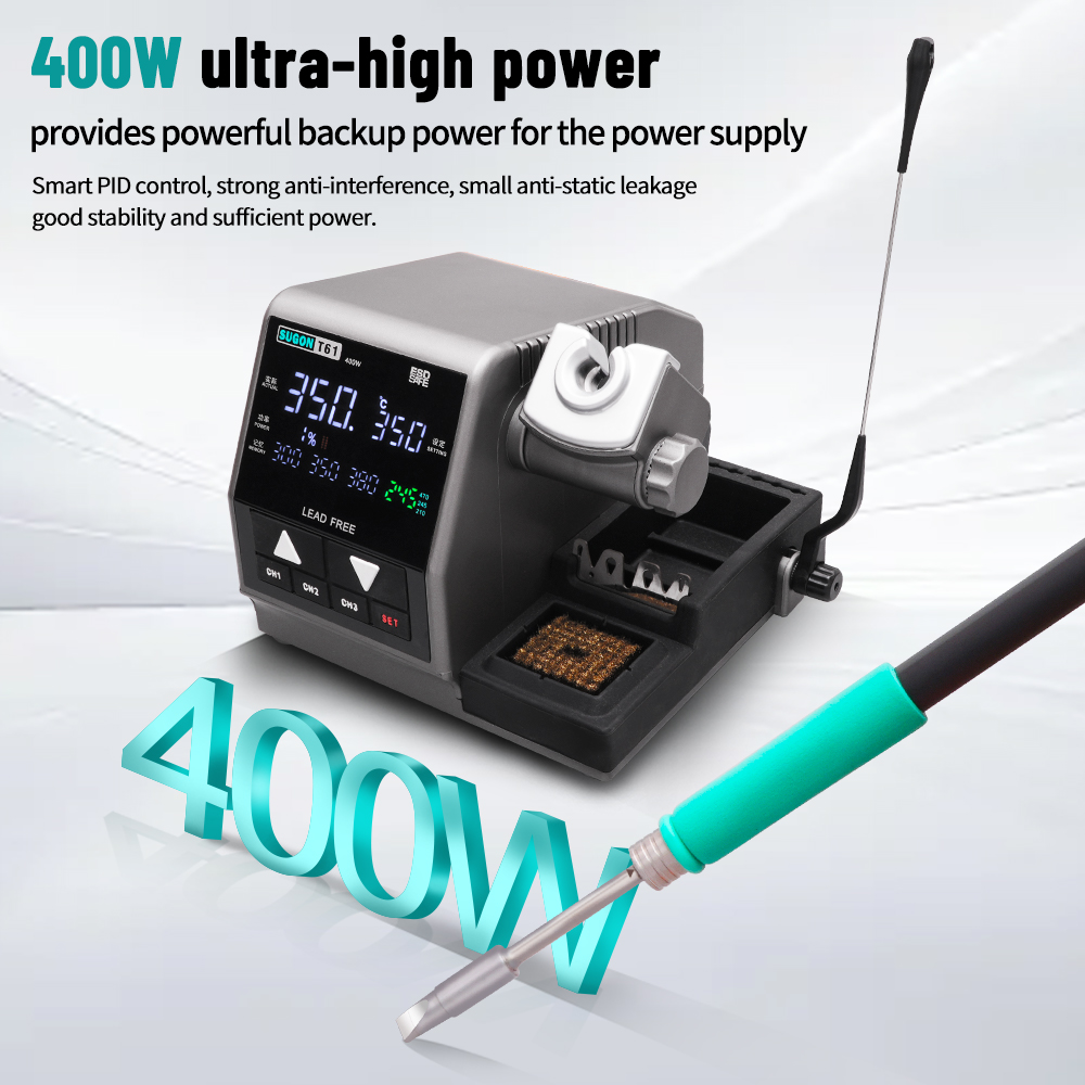Infrared Bga Rework Station - SUGON T61 Lötstation 400W Kompatibel mit