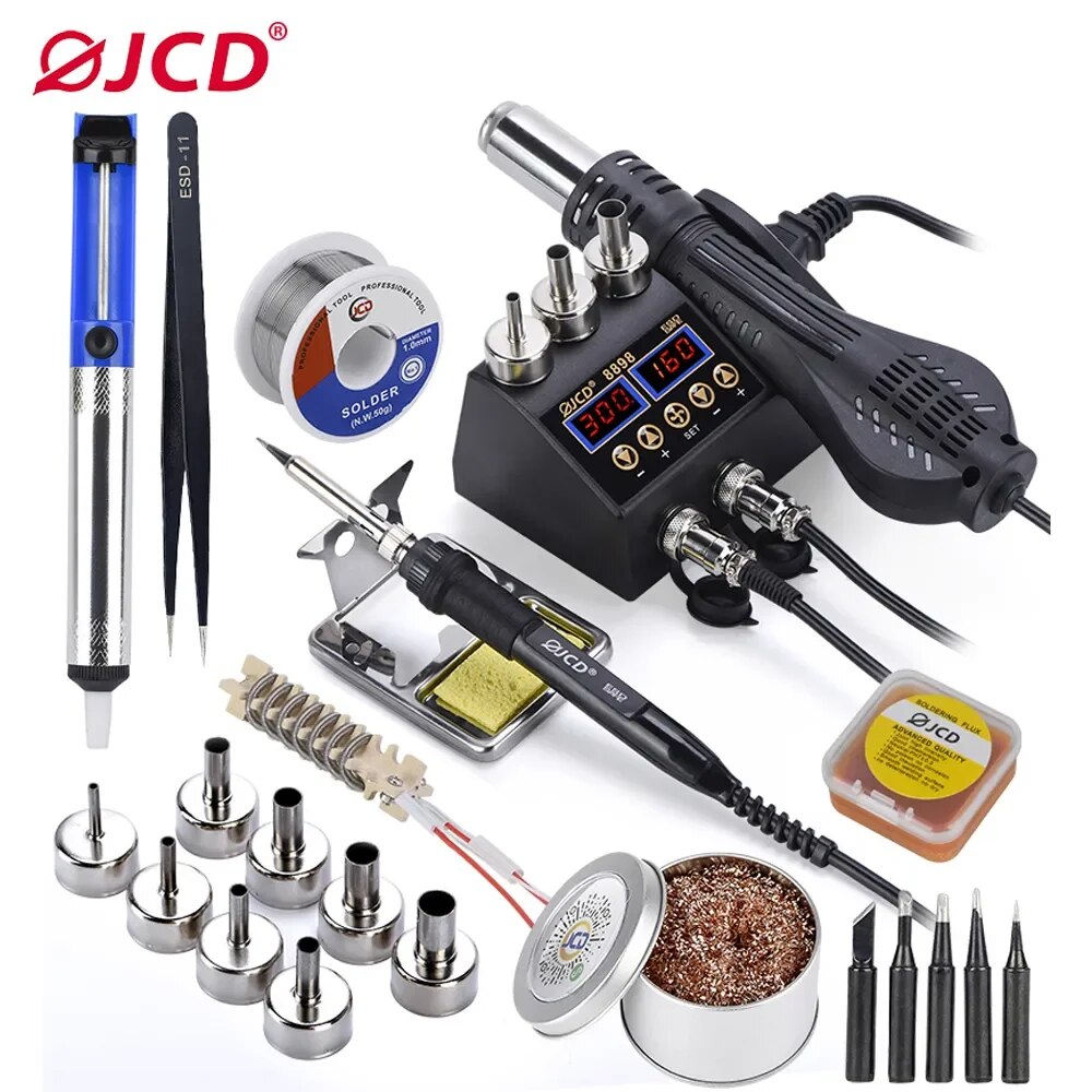 JCD 2 in 1 750 W Lötstation LC – 2 In 1 Soldering Rework Station 750W Bewertung und Preis