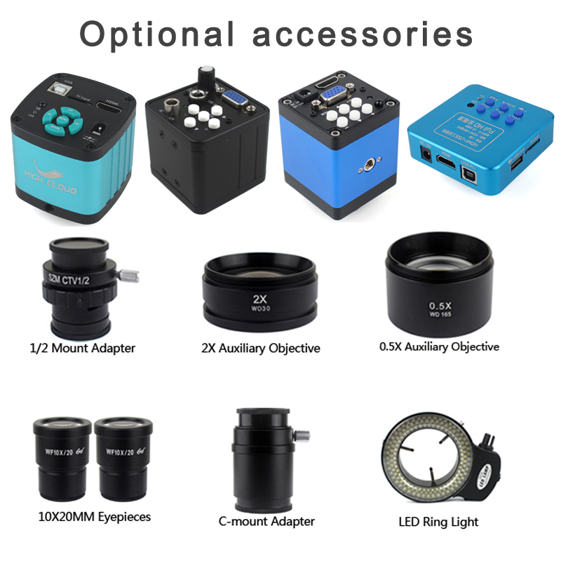 4K 48MP HDMI Kamera Set 3,5X 9 – Simul-Focal Industrial Microscope 4K Hdmi Bewertung und Preis