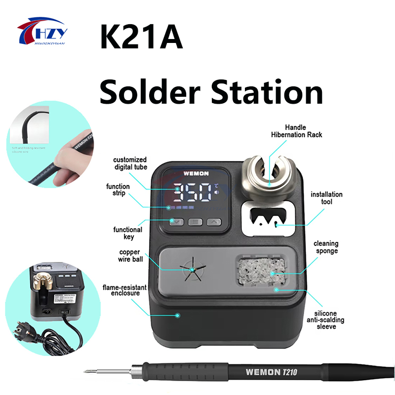 WEMON K21A T210 Lötstation 100 – C210 Precision Soldering Station Bewertung und Preis