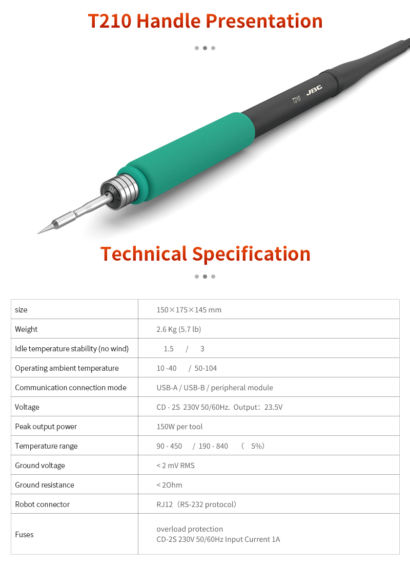 100 % Original JBC-Lötspitzen  – C210 Precision Soldering Station Bewertung und Preis