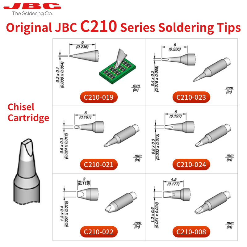 100 % Original JBC-Lötspitzen  – C210 Precision Soldering Station Bewertung und Preis