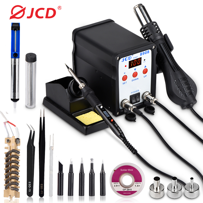 Jcd löt station 2 in 1 schweiß – 2 In 1 Soldering Rework Station 750W Bewertung und Preis