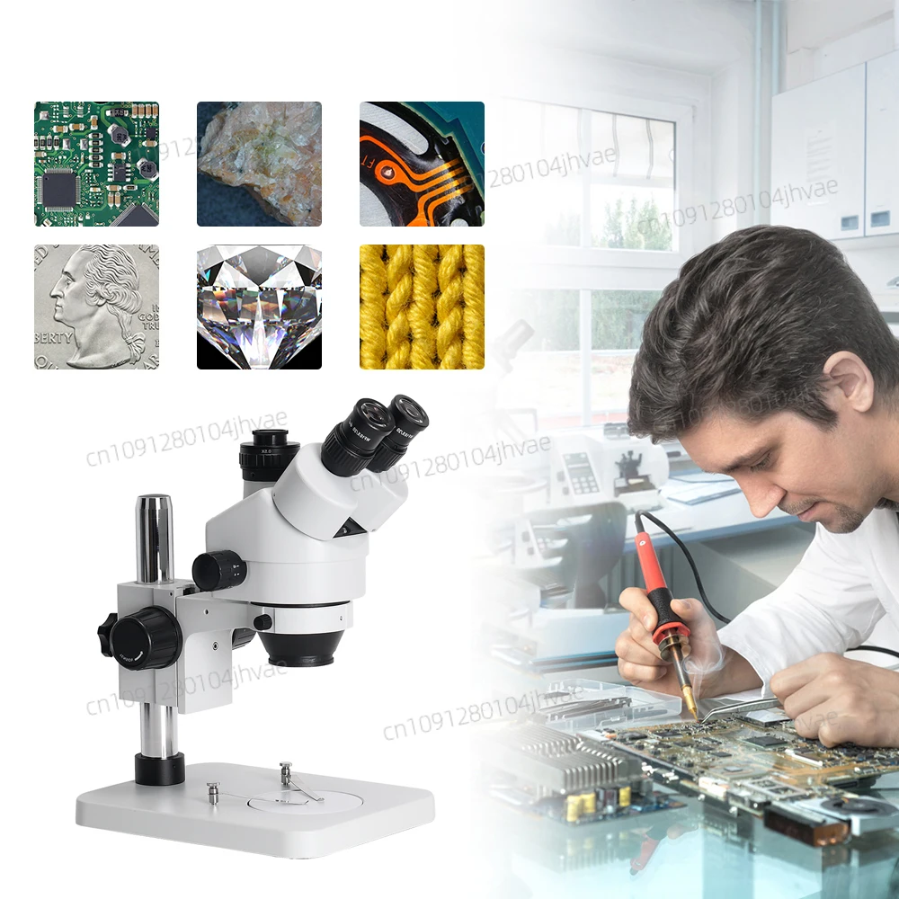 2025 NEUES echtes Foto 3,5X-45 – Trinocular Stereo Microscope 7X-45X Bewertung und Preis