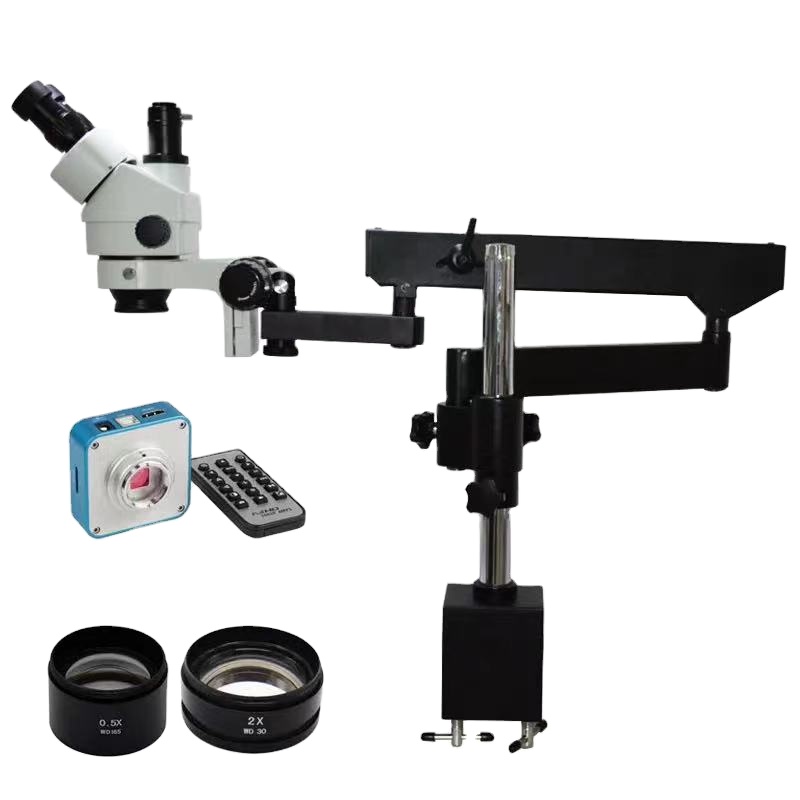 48MP 3,5X-90X flexibler bewegl – Articulating Arm Boom Stand Microscope Bewertung und Preis
