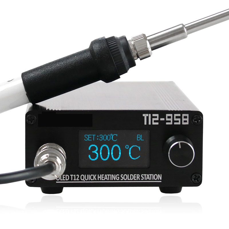 T12-958 Mini Intelligente Löts – T12 Soldering Station Oled Bewertung und Preis