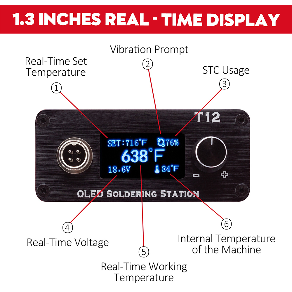 OLED T12 Lötkolbenstation, ver – T12 Soldering Station Oled Bewertung und Preis