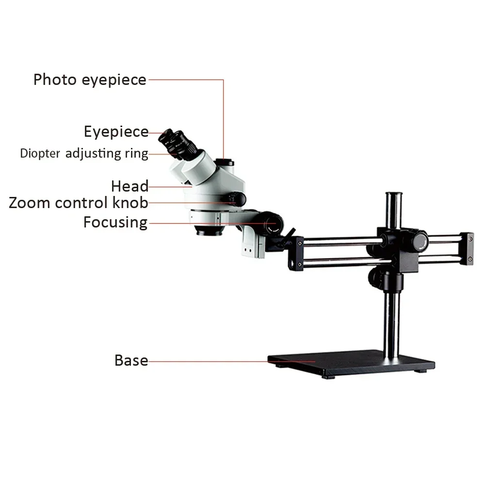 2026/Trinokulares Stereomikros – Trinocular Stereo Microscope 7X-45X Bewertung und Preis