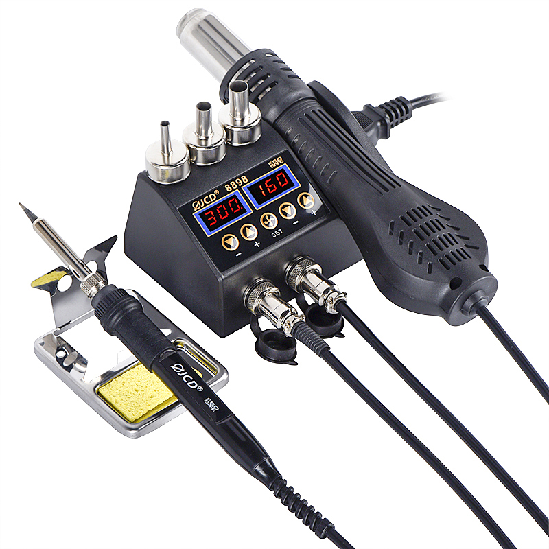 JCD 2-in-1 8898 Lötstation LED – 2 In 1 Soldering Rework Station 750W Bewertung und Preis
