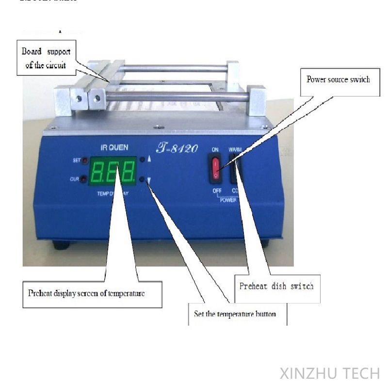 PUHUI T-8120 Vorwärmer IR Vorw – Infrared Bga Rework Station Bewertung und Preis